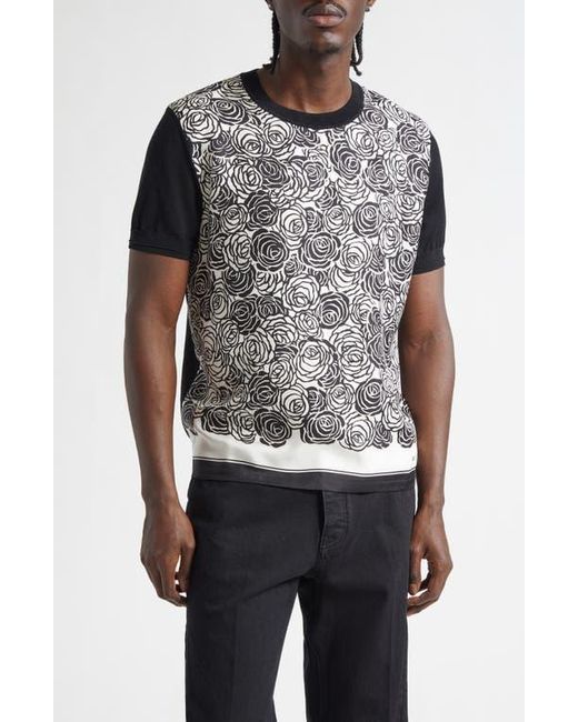 Givenchy Gray Rose Print for men