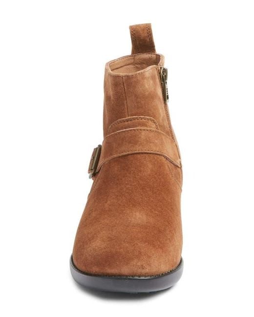 Propet Brown Memphis Zip Bootie