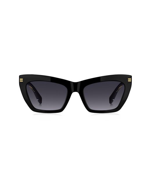 Marc Jacobs Black 54Mm Gradient Rectangular Sunglasses
