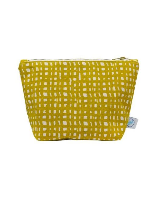 DANCE HAPPY Yellow Ivy Cosmetic Bag