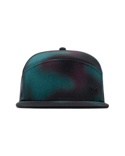 Melin Blue Trenches Icon Aura Hydro Performance Snapback Hat for men