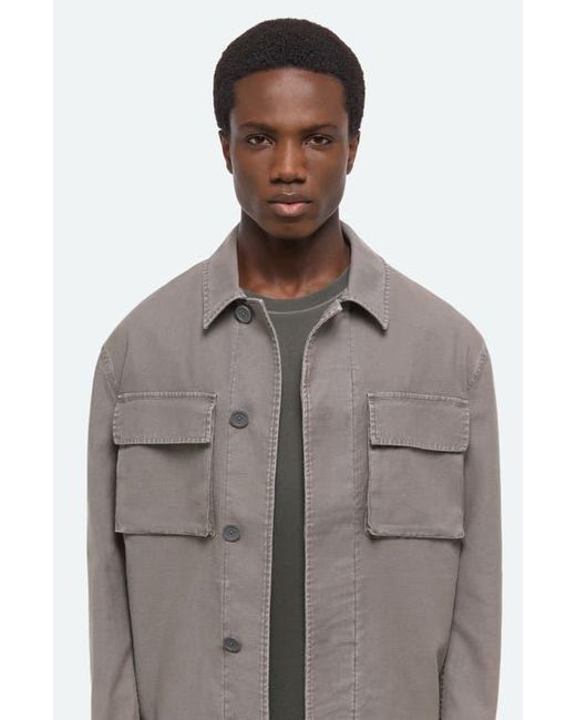 Helmut Lang Gray Denim Utility Jacket for men