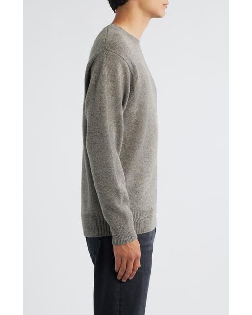 Pendleton Gray Wool Crewneck Sweater for men