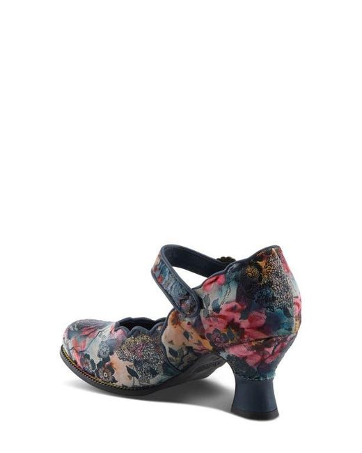 Spring Step Blue Adodora Mary Jane Pump