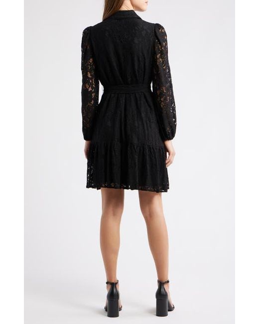 chinese dress ladies Anne Klein Womens Classic Wrap with Lace Sleeves Dress, Anne Black, Medium  US at Amazon Women's Clothing store