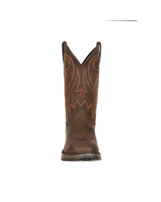 Durango Brown Chocolate Pullon Western Boot for men