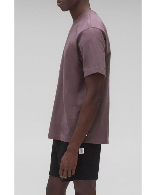 Reigning Champ Purple Midweight Jersey T-Shirt for men