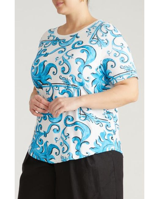 UNIVERSAL STANDARD Blue Tee Rex Tee