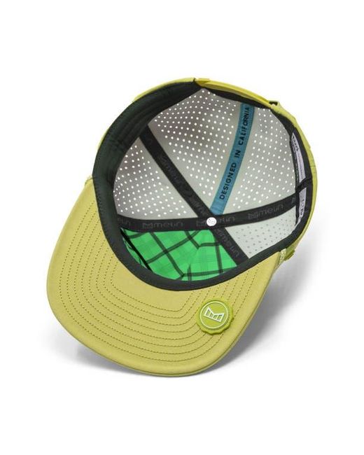 Melin Green Coronado Links Hydro Performance Snapback Hat for men
