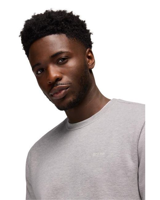 Prana Gray Fleece Crewneck Sweatshirt for men