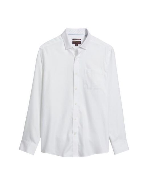 Johnston & Murphy Non-Iron Cotton Dobby Dress Shirt in White for Men | Lyst Johnston & Murphy Non-Iron Cotton Dobby Dress Shirt in White for Men | Lyst