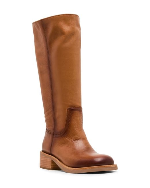 Steve Madden Brown Rubi Knee High Boot