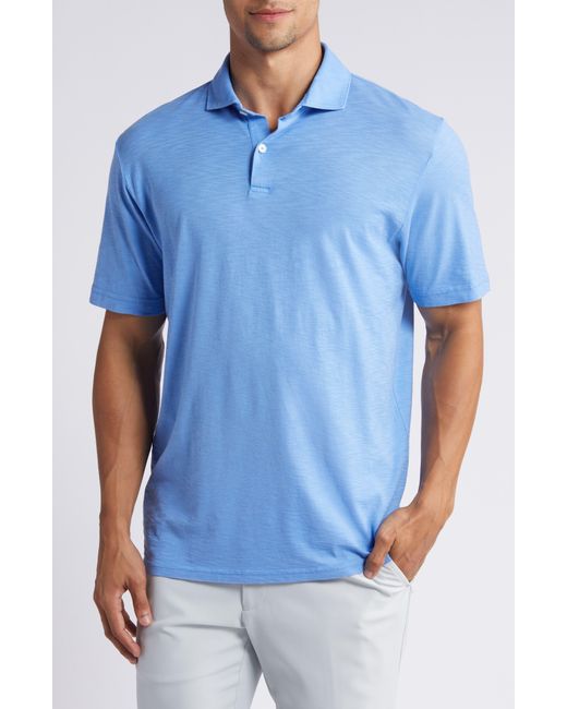 Peter Millar Blue Crown Crafted Journeyman Pima Cotton Polo for men