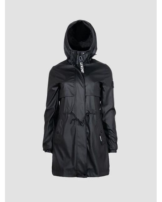 Jacket Black Aurora Cape Raincoat