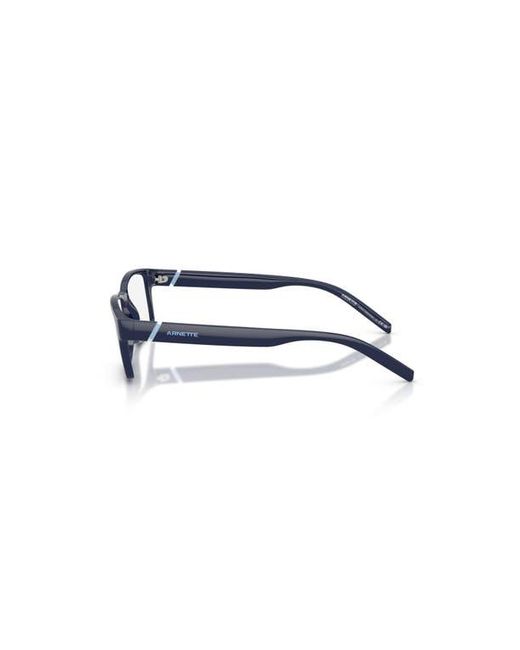 Arnette Blue 54Mm Rectangle Optical Glasses for men