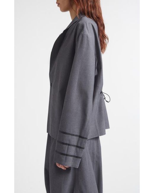 Coperni Gray Technical Tailored Jacket