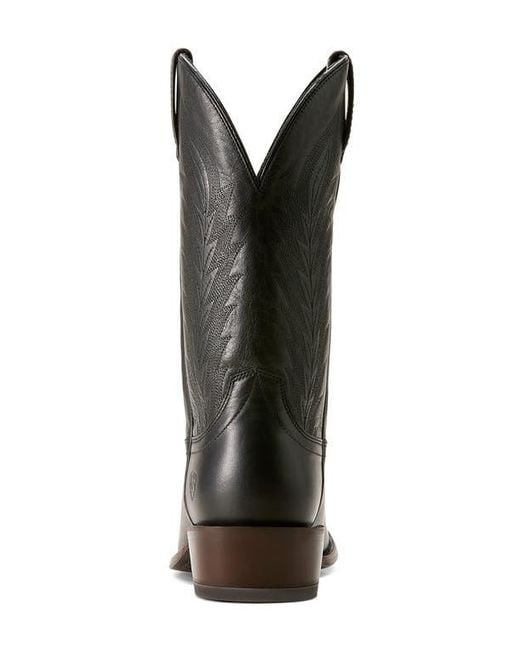 Ariat Black Willie Western Boot for men