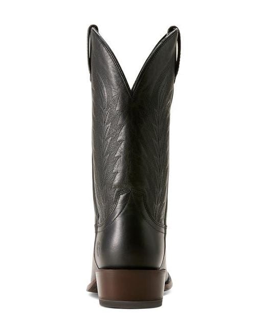 Ariat Black Willie Western Boot for men