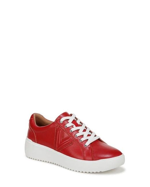 Vionic Red Kearny Platform Sneaker