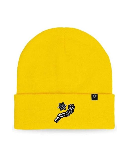 Alix Yellow Chill Touch Beanie for men