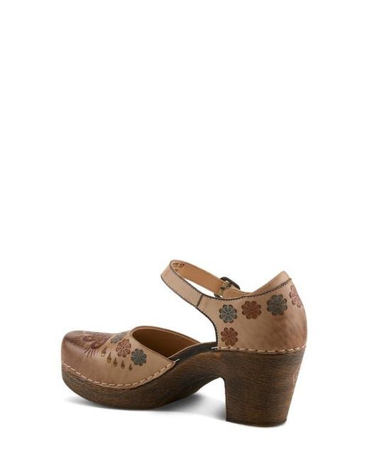 Spring Step Brown Bridgitte Clog