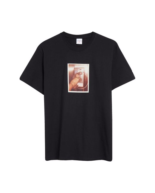 Noah NYC Black X Antonio Lopez Phone Photo Cotton Graphic T-shirt for men