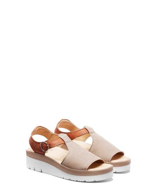 Samuel Hubbard Shoe Co. Multicolor Portola T-Strap Sandal