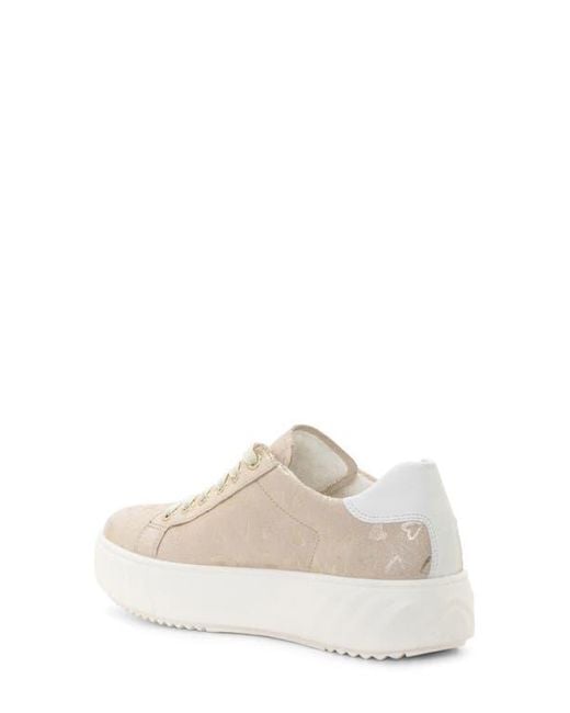 Ara White Mikky Platform Sneaker