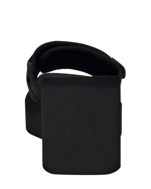 Guess Black Dellean Platform Wedge Sandal