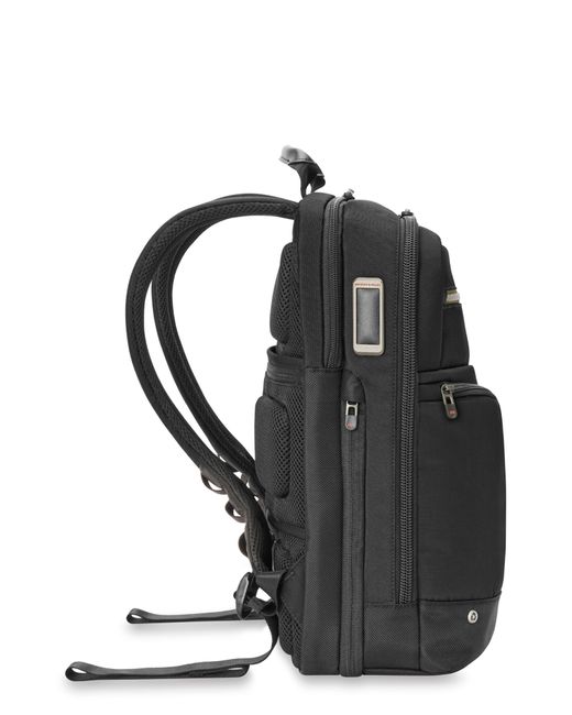Briggs & Riley Hta Slim Expandable Backpack in Black Lyst