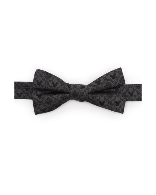 Cufflinks Inc. Black X Disney Mickey Mouse Silk Bow Tie for men