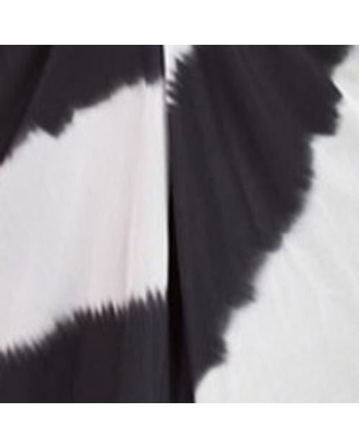 FASHION-SZN CURVE Natural Monochrome Twist Front Midi Dress