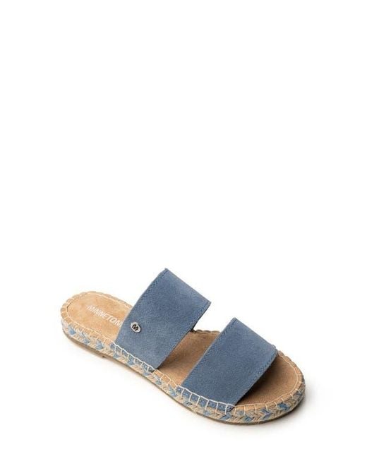 Minnetonka Blue Poppie Sandal