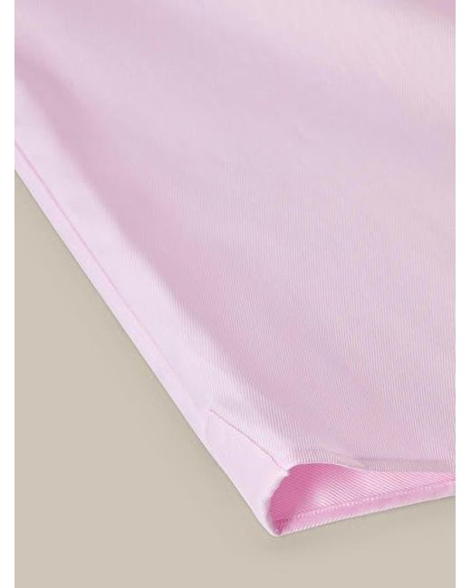 Robert Talbott White Reynolds Double Twill Contemporary Fit Shirt for men