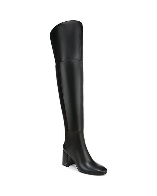 Circus by Sam Edelman Women's Black Brigid Over The Knee Boot