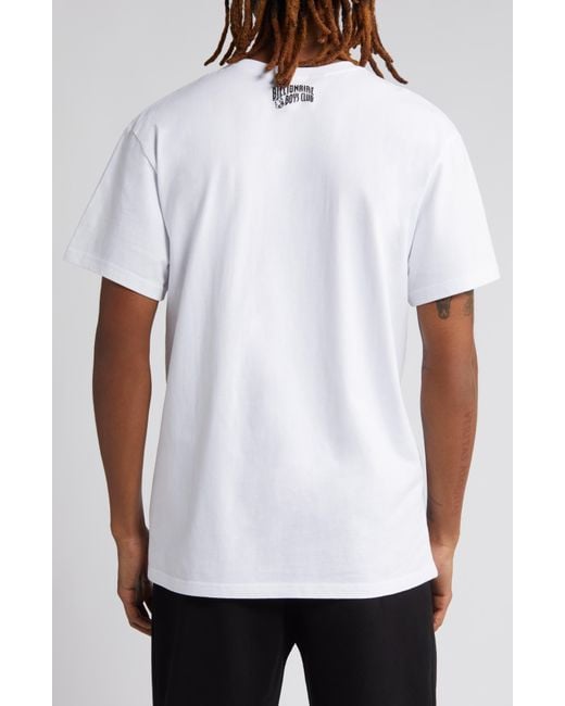 BBCICECREAM White Peace Oversize Graphic T-shirt for men