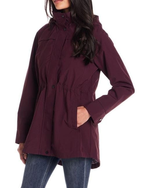 Gallery Purple Water Resistant Packable Jacket