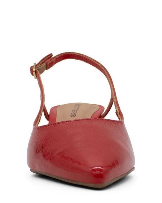 BOTTER Red Botolivia Legacy Pointed Toe Slingback Pump