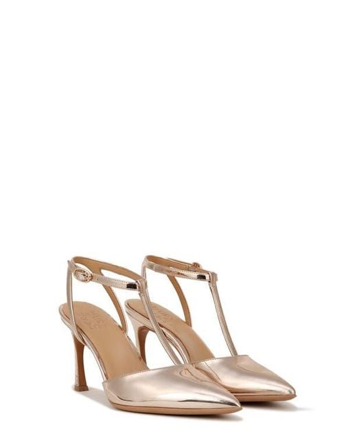 Naturalizer Natural Astrid T-Strap Pointed Toe Pump