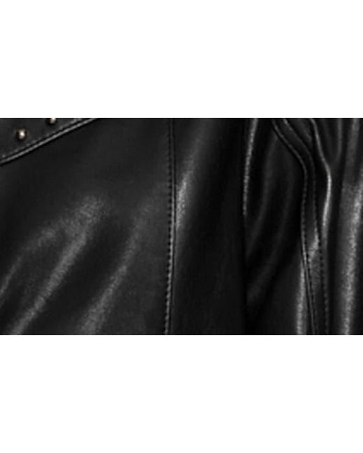 Rebecca Minkoff Black Ozzy Studded Leather Jacket