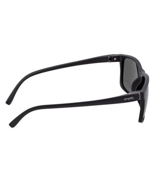 Simplify Black Ellis Polarized Sunglasses