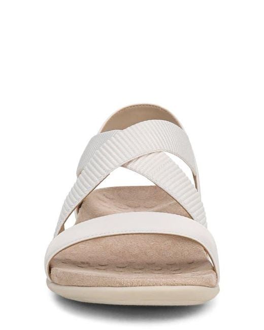 Vionic White Raina Slingback Sandal