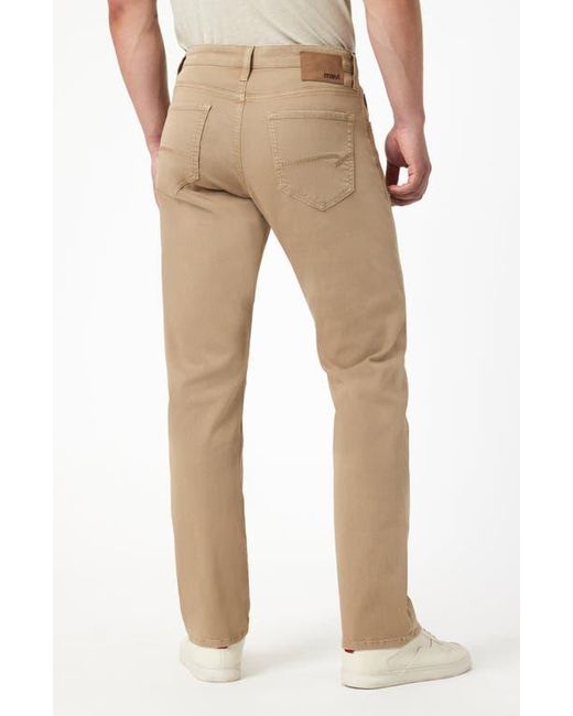 Mavi Natural Zach Straight Leg Twill Pants for men