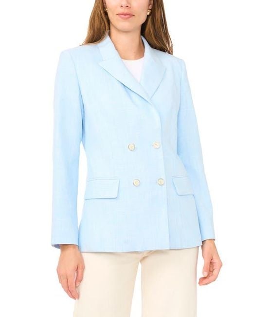 Vince Camuto Blue Double Breasted Jacket