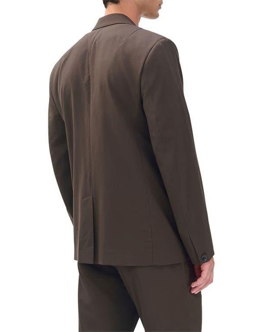 Rag & Bone Brown Butler Wool Blend Ripstop Suit Jacket for men