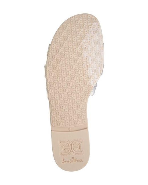 Sam Edelman Natural Bay Jelly Slide Sandal