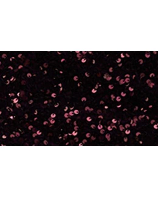 City Chic Black Winter Sequin Long Sleeve Dress