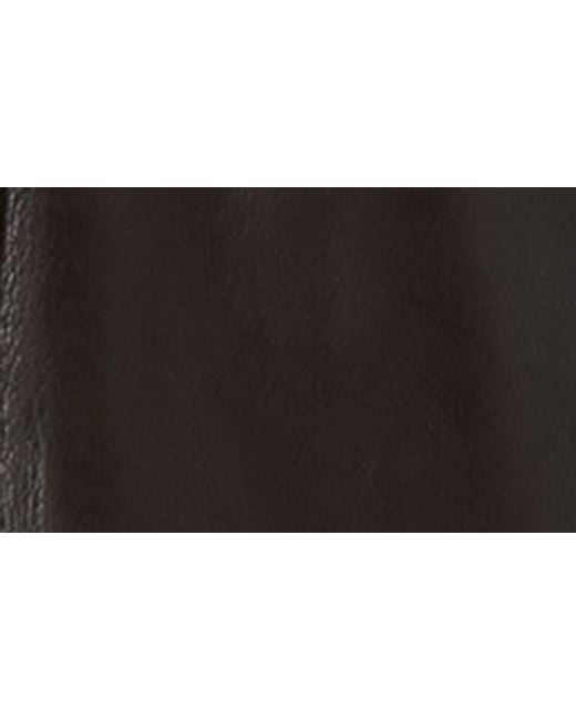 Andrew Marc Brown Macneil Leather Bomber Jacket for men