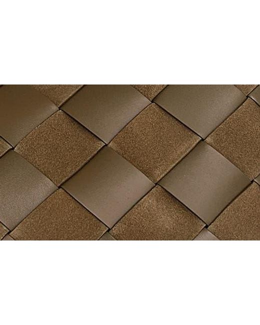 Rebecca Minkoff Brown Mini Frankie Woven Leather Tote