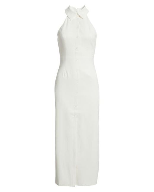 Odd Muse The Ultimate Muse Halter Neck Dress in White | Lyst
